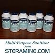 Steramine Quaternary Sanitizing Tablets, Case of 6
