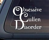 Twilight : OCD - Obsessive Cullen Disorder Car Decal / Sticker