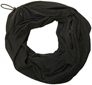 SHOLDIT Women's Reversible Infinity Clutch Wrap Purse Scarf