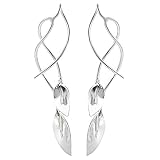Sterling Silver Calla Lily Earrings