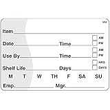 DayMark IT110342 MoveMark Shelf Life/Use By Removable Label, 2" x 3" (Roll of 500)
