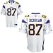 Mens Minnesota Vikings #87 Bernard Berrian Road Replica Jersey - 2XL
