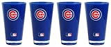 MLB Chicago Cubs 20-Ounce Insulated Tumbler 4 Pack
