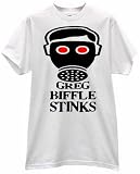 GAS MASK GREG BIFFLE STINKS SMELLS T SHIRT jersey