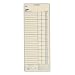 TOPS Biweekly Time Cards, Blue Ink Front and Back, 3.38 x  9 Inch, 100-Count, Manila (1249)