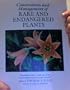 Conservation and Management of Rare and Endangered Plants