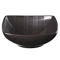 Metallic Stripe Set of 4 Bowls - Brown
