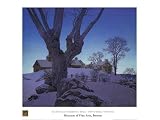 Hill Top Farm Art Poster PRINT Maxfield Parrish 32x24