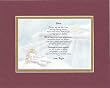 Personalized Touching and Heartfelt Poem for Sisters - You Are My Precious Sister . . . Poem on 11 x 14 inches Double Beveled Matting