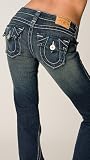True Religion - True Religion Joey Heritage Big T Dk Chalk W