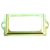 引き出しラベル，SODIAL(R) 8 Xオフィス引き出しラベルゴールデン郵便局