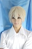 APH Arthur Kirkland Costume Short White Party Cosplay Wig