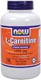 NOW Foods Carnitine Tartrate 1000Mg, 100-Tablets