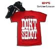 8&9 T-Shirt - "Cop Don't Shoot (I am not carrying a gun)" A Public Service Announcement Against Police Brutality from Eight & Nine Designs