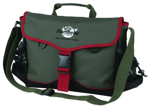 Flambeau Tackle Nylon Bags (Green, 15×11.375×3-Inch)