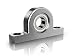 Spyraflo PB0-SRW1810ZZS 5/16 Inner Diameter Mounted Miniature Precision Ball Bearing With Extended Inner Race, In An Aluminum Housing