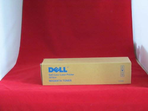 Dell 3010CN Magenta Toner (2000 Yield) (Orginal OEM# 341-3570) - Geniune Orginal OEM toner