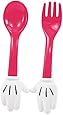 Disney Minnie Mouse Utensil Set, Pink/White