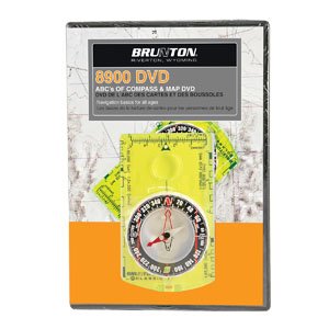 Brunton ABC's of Compass & Map DVD w 8019G by Brunton