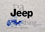 Jeep Thing T-Shirt (Ash/grey) XLarge