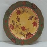 American Atelier Bohemian Autumn Salad Plate American Atelier Bohemian Autumn Salad Plate