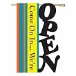 Sculpted Open Flag - Banner