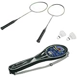 Hudora Badmintonset Champion RS-88, 2 ALU-Schl�ger, Tasche, 2 Federb�llevon "Hudora"