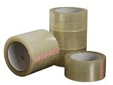 Produkt-Bild: 6 ROLLEN PAKETBAND KLEBEBAND PACKBAND KLAR 50mm x 66m