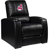 Home Theater Recliner with MLB Cleveland Indians Panel