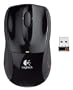 Logitech Wireless Mouse M505 Souris sans-fil  Suivi optique sans-fil 2.4 GHz R�cepteur USB Black