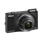 Nikon Coolpix S8000 14.2MP Digital Camera with 10x Optical Vibration Reduction (VR) Zoom and 3.0-Inch LCD (Black)