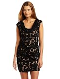 416LoXPtG4L. SL160  London Times Womens Drape Neck Dress