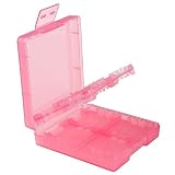 16-in-1 Colorful ( Black, White & Coral ) Premium Game Card Case for Nintendo DS / DS Lite / DSi / DSi LL / XL