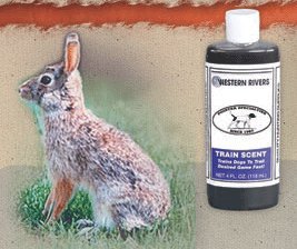 Western Rivers Rabbit Train Scent For Dog Training 4 oz No. 150