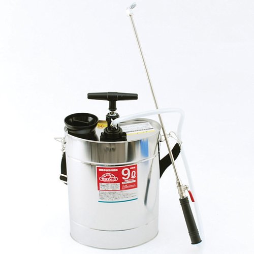 セフティ3 肩掛半自動噴霧器 9L 樹脂ポンプ