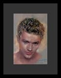 Ryan Phillippe (Face) Movie Gold Wood-Mounted Poster Print - 11
