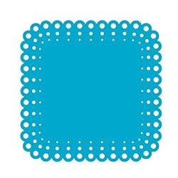 Martha Stewart Crafts Punch Around the Page, Scallop 3-Dot Punch Set