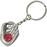 Los Angeles Angels - MLB Silver Baseball Glove Keychain
