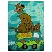 SCOOBY DOO ROYAL PLUSH RASCHEL THROW BLANKET