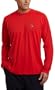 Fila Mens Essenza Long Sleeve Top, Red, XX-Large