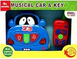 Toddler Musical Car and Key with Lights & Sounds: 3PK Assortment