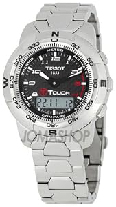 Tissot T-Touch Titanium Mens Analog-Digital Watch T33.7.888.92