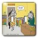 Londons Times Funny Animals Cartoons - Worst-Dressed Zebra - Light Switch Covers - do...