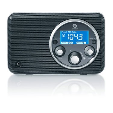 Boston Acoustics HSOLOMDNT Horizon Solo Am/Fm Radio Wtih Auxiliary Input (Midnight)