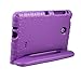 BMOUO Samsung Galaxy Tab 4 7.0 Kids Case - EVA Shockproof Case Light Weight Kids Case Super Protection Cover Handle Stand Case for Kids Children for Samsung Galaxy Tab4 7-inch Tablet - Purple Color