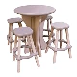 Resin Bistro Table Set - Taupe (30)