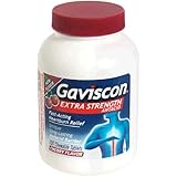Gaviscon Antacid, Extra Strength, Cherry, Chewable Tablets, 100 chewable tablets (Pack of 2)