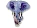 Jewelry : Clearly Charming Elephant Sterling Silver and Enamel Pin
