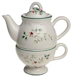 Pfaltzgraff Winterberry Sculpted Tea for One