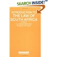  Introduction To The Law Of South Africa (Introduction To�series)  by Reinhard Zimmermann, C. G. Van Der Merwe, and Jacques E. du Plessis